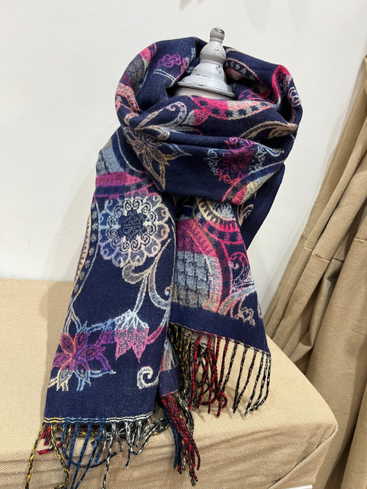 Reversible Scarf - Paisley