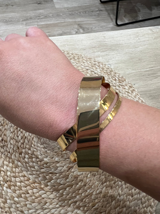 Cuff Bracelet - Gold