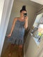 Stripe Sundress - Navy