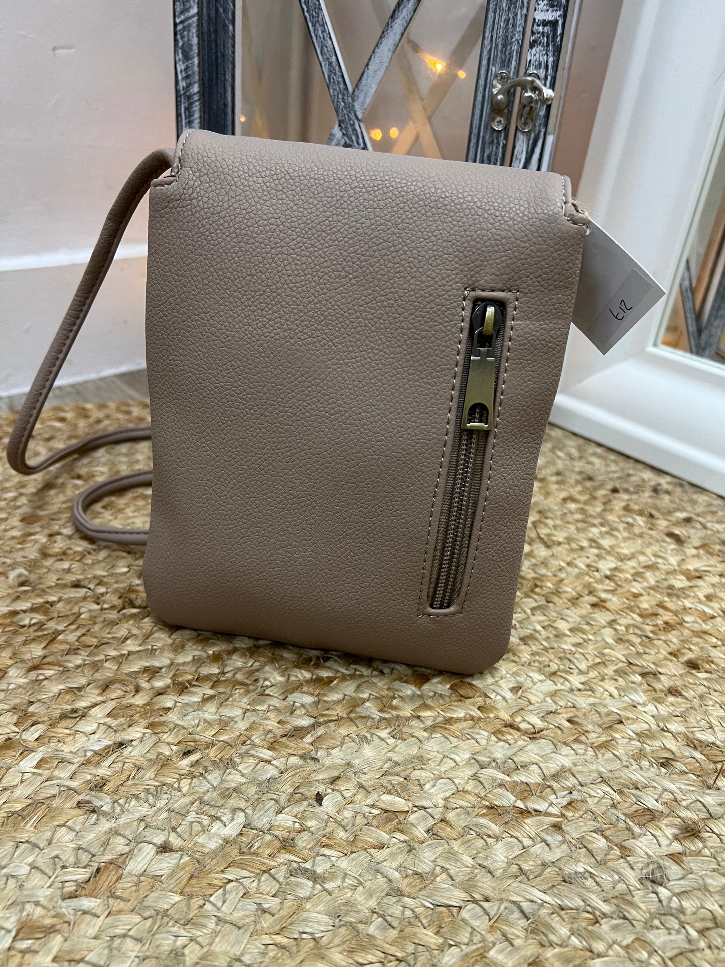 Small Crossbody Bag - Beige