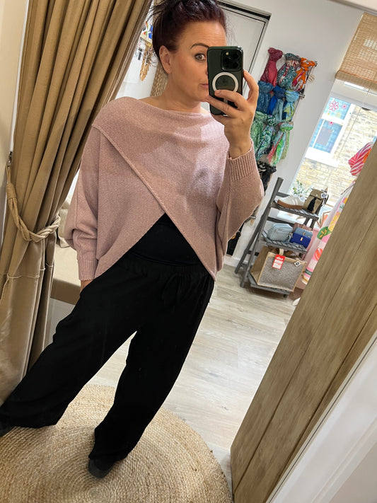 Wrap Knit - Blush