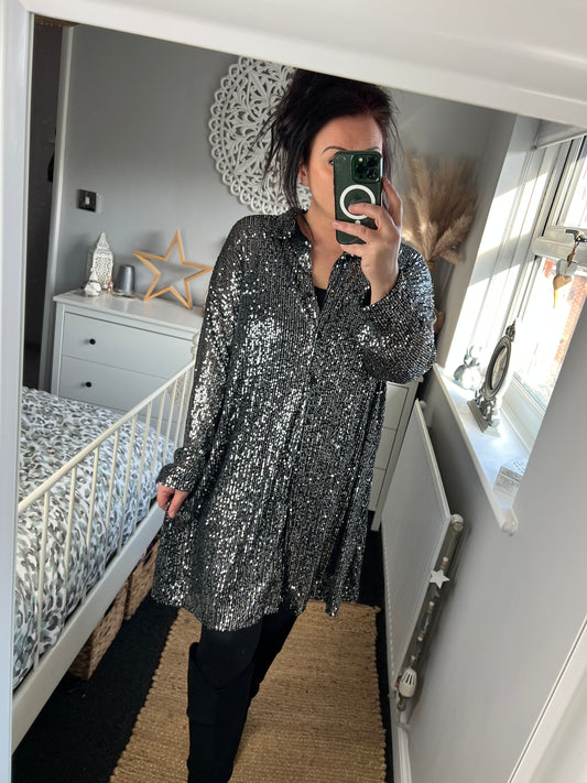 Sequin Shirt