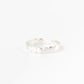 Silver Plated Adjustable Toe Ring - Dainty Dots