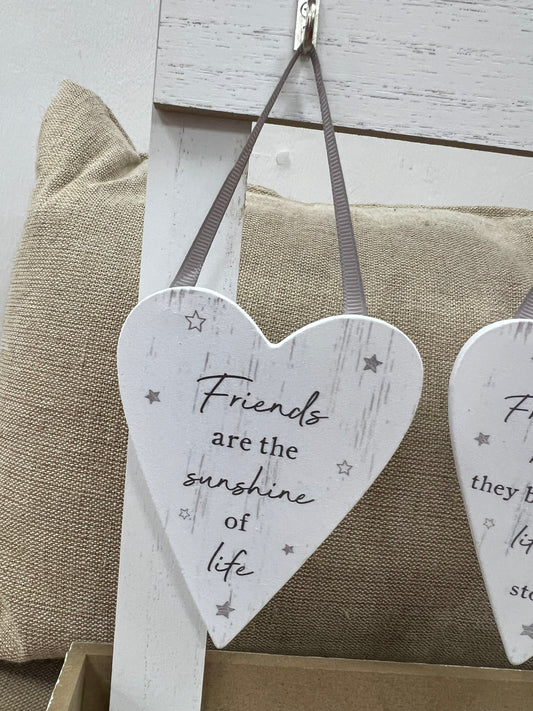 Hanging Wooden Quote Sign - Sunshine