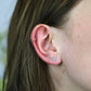 Peace of Mind - Sterling Silver Daisy Stud Earrings