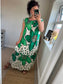 Bloom Maxi Dress - Green