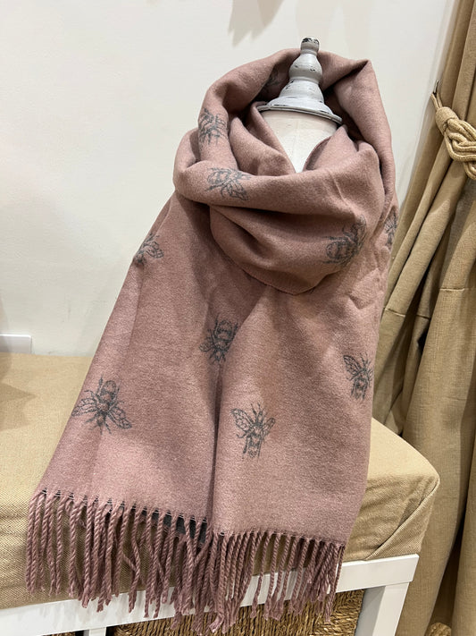 Reversible Scarf - Bee