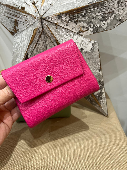 Multi-compartment Purse - Cerise
