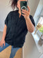 Embroidered Shirt - Black