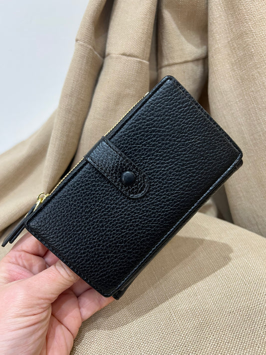 RFID Medium Purse - Black