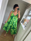 Tie Dye Jumpsuit - Green