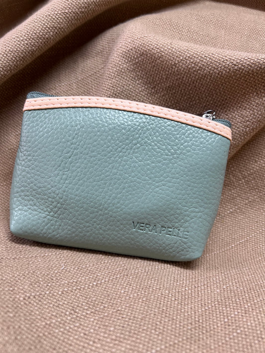 Leather Coin Purse - Mint