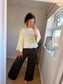 Tear Drop Jumper - Cream