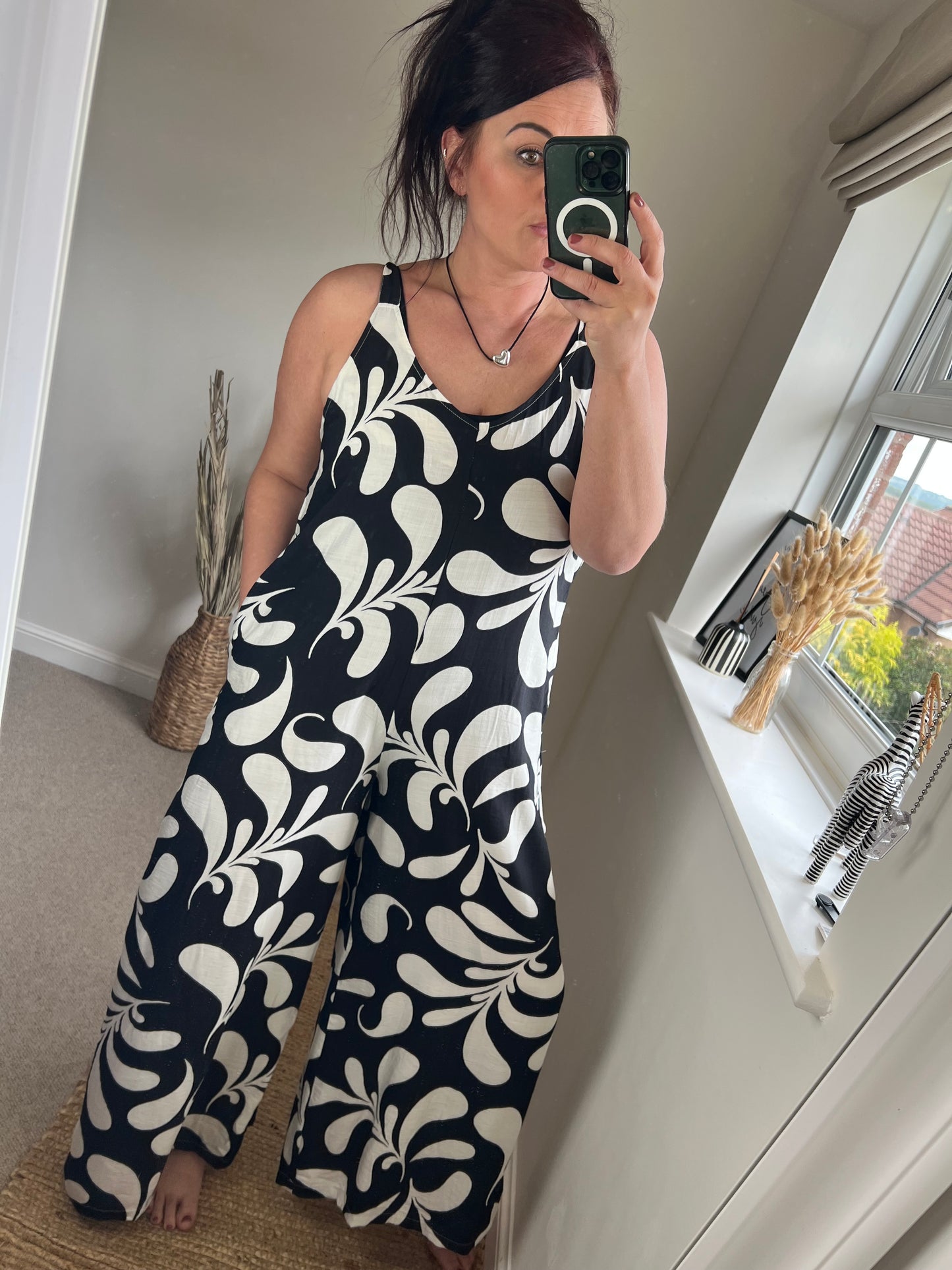 Fly Over Jumpsuit - Black