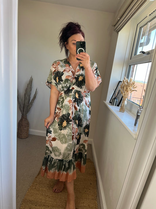 Floral Midi Dress