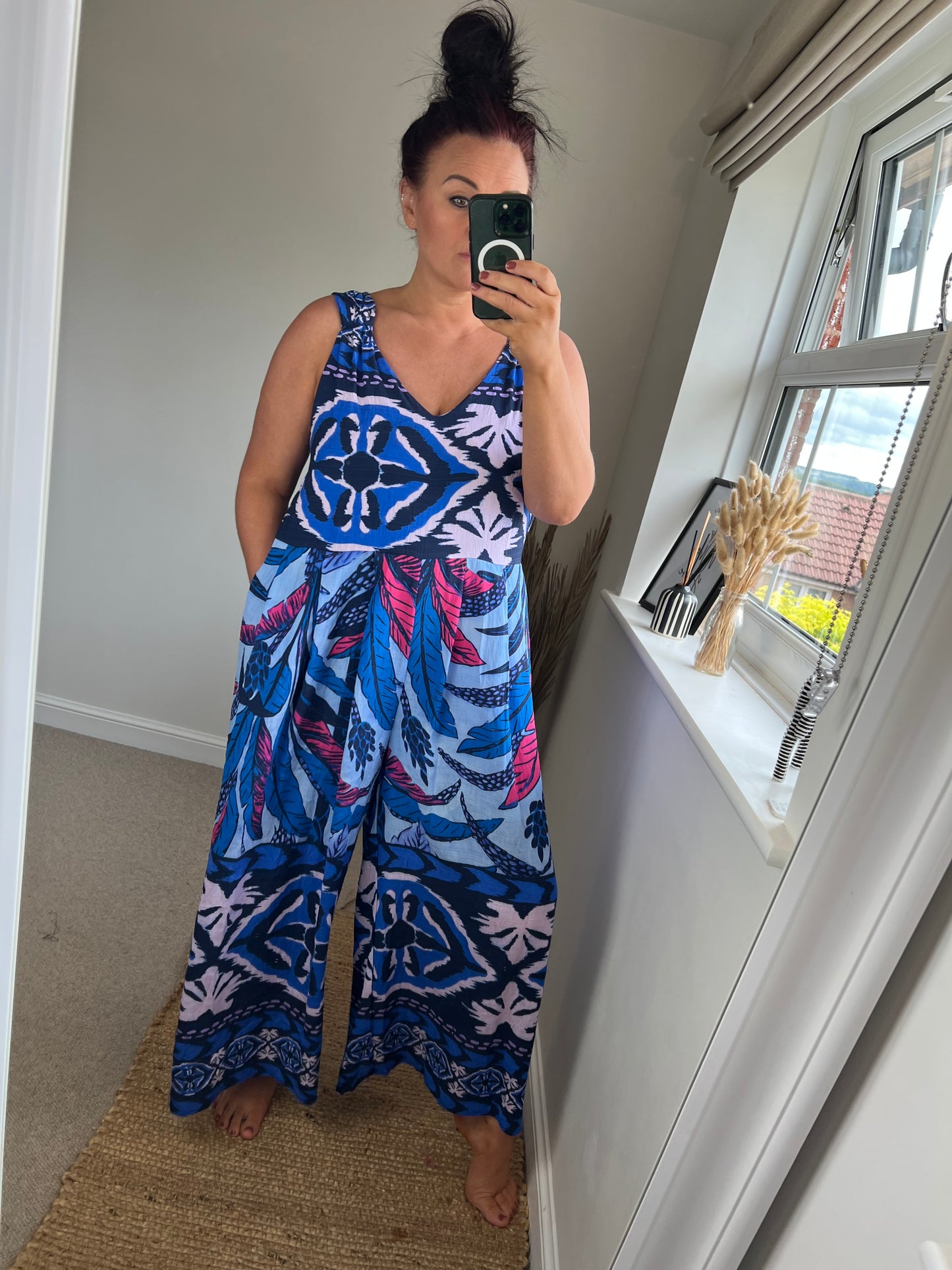 Fly Jumpsuit - Blue