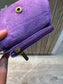 Leather Purse - Purple