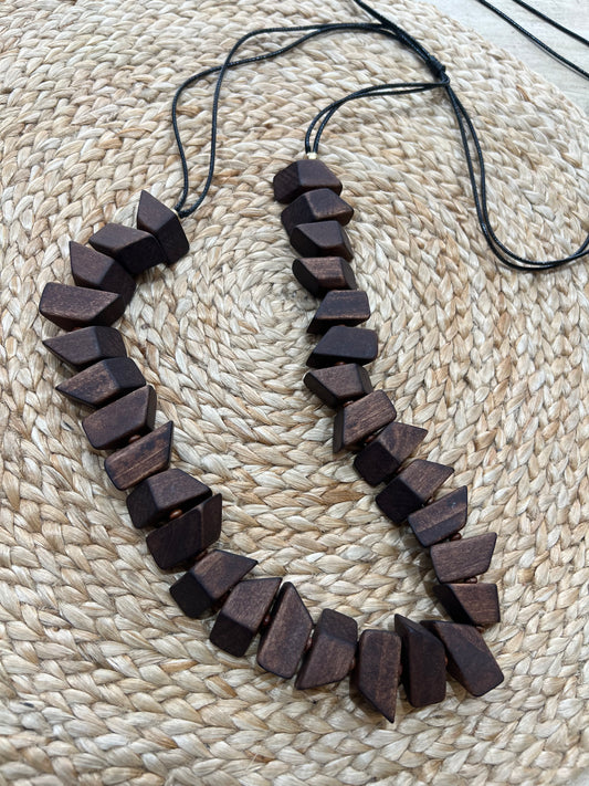 Necklace - Wooden