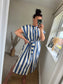 Striped Denim Dress
