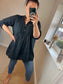 Broderie Anglaise Shirt - Black