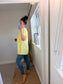 Drawstring Top - Lemon