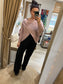 Wrap Knit - Blush