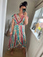 Wrap Dress - Aqua