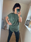 Crossover Top - Khaki