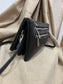 Multi Pocket Crossbody Bag - Black