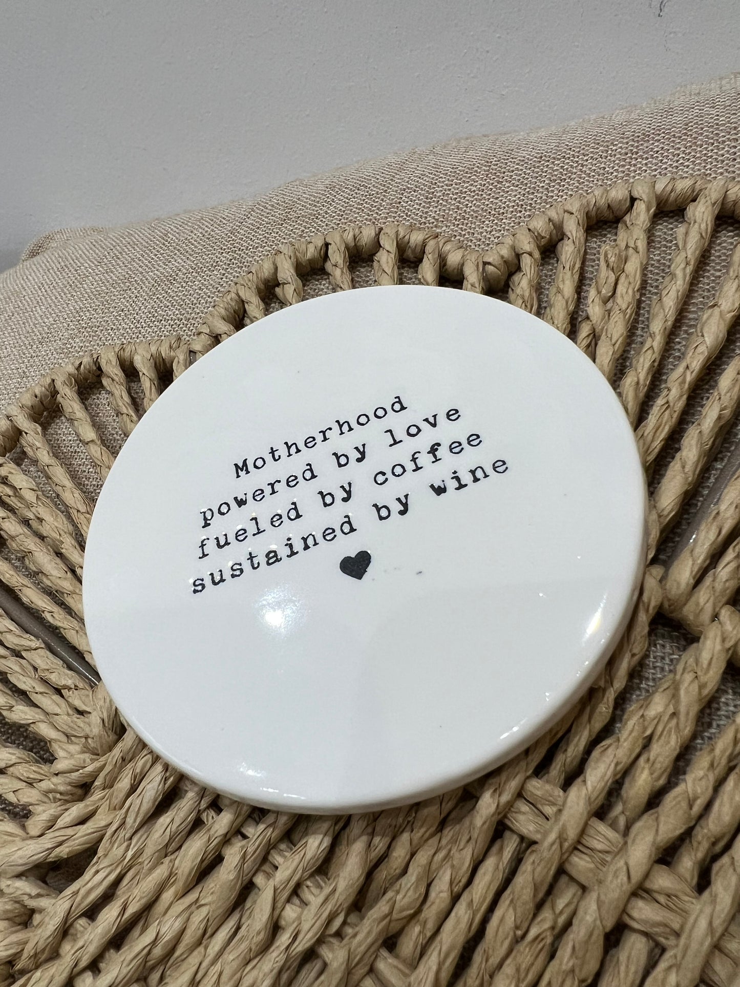 Porcelain Coaster - Motherhood