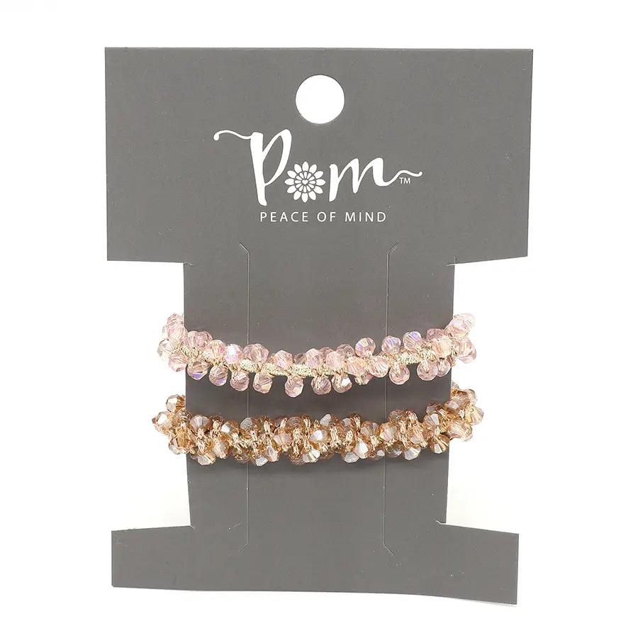 Crystal Hairbands - Champagne