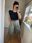 Magic Bermuda Shorts - Khaki Leopard