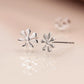 Peace of Mind - Sterling Silver Daisy Stud Earrings