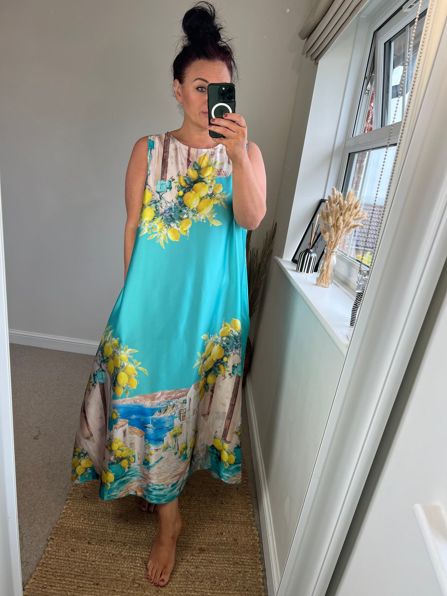 Sicily Dress - Teal