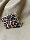 Card Holder Purse - Brown Leopard