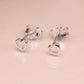 Peace of Mind - Sterling Silver Tiny Hearts