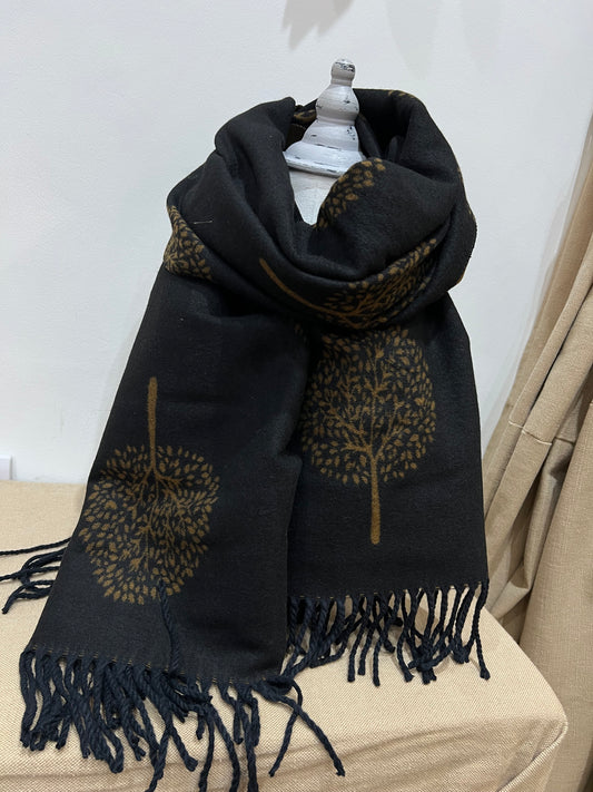 Reversible Scarf - Tree of Life