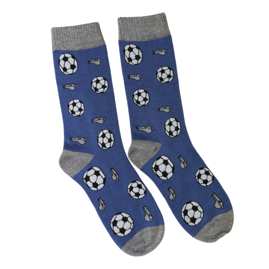 Men’s Jasper Bamboo Socks - Football Blue