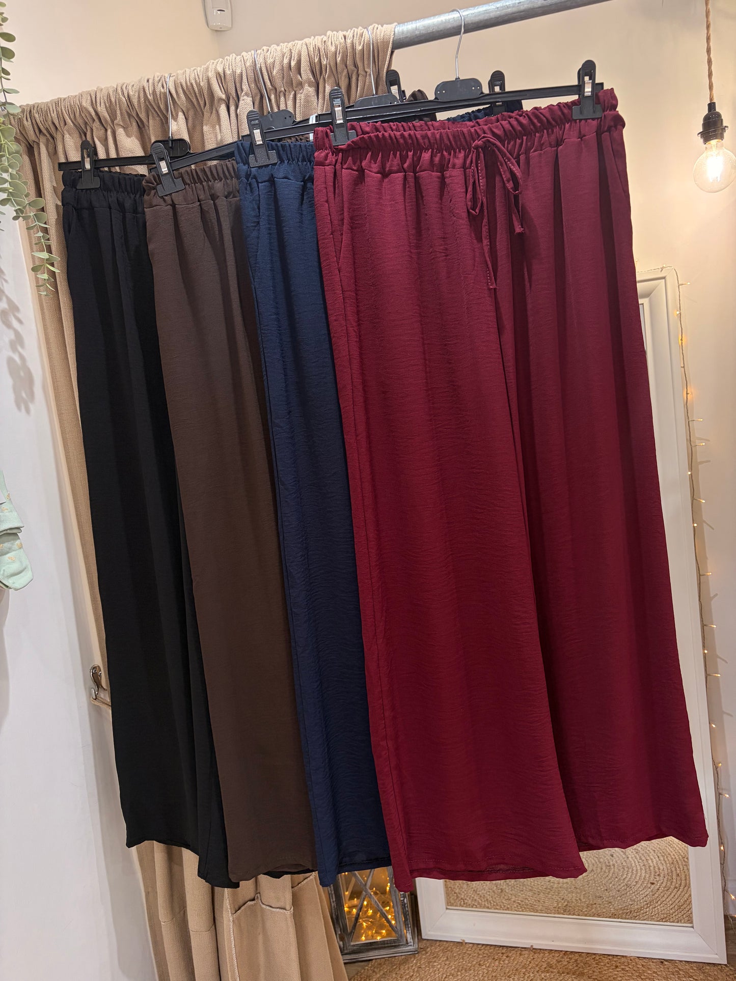 Wide Leg Trousers