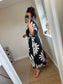 Floaty Maxi Dress - Black
