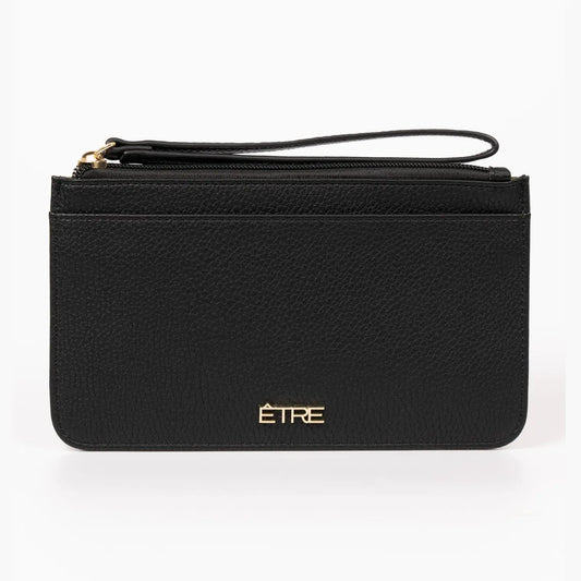 Passport Holder Wallet - Black