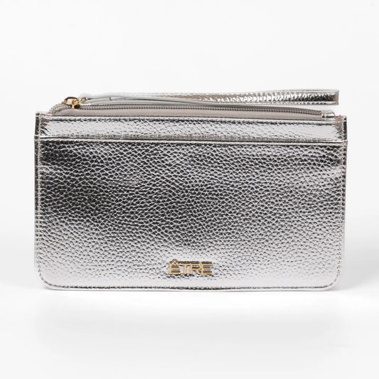 Passport Holder Wallet - Silver