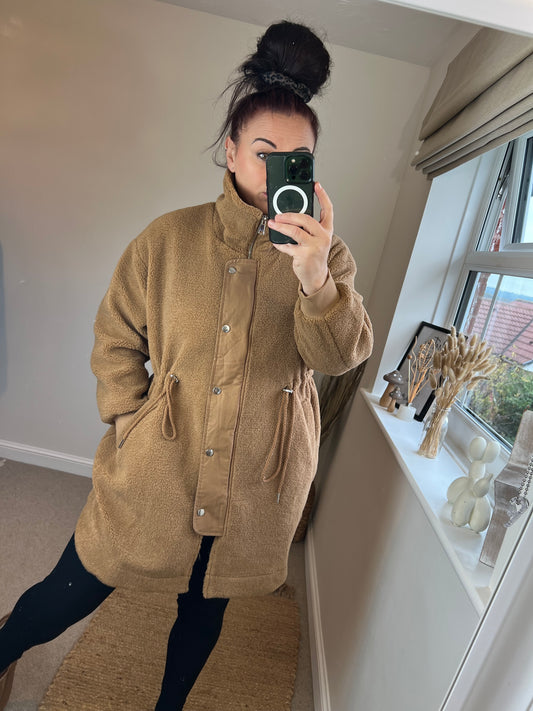 Fleece Jacket - Tan