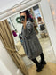 Cocoon Boucle Coat - Grey