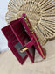 Multi Compartment Purse - Cerise