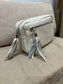 Leather Camera Bag - Cream