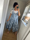 Tie Dye Jumpsuit - Light Blue