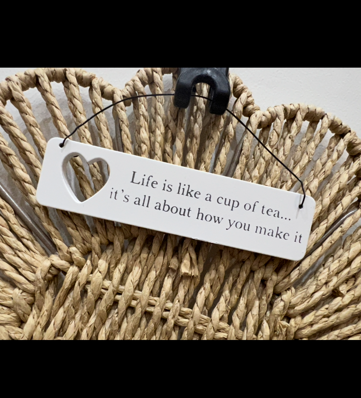 Wooden Hanging Signs - Cup of Tea
