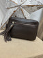 Leather Camera Bag - Chocolate