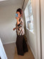 Wrap Knit - Stripe Blush